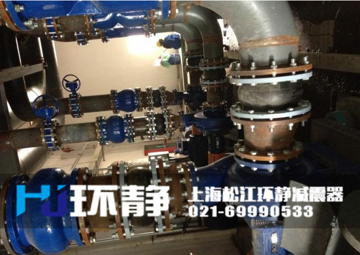 DN200<a href=http://www.u1stinsurance.com target=_blank class=infotextkey>橡膠軟接頭</a>安裝實(shí)圖